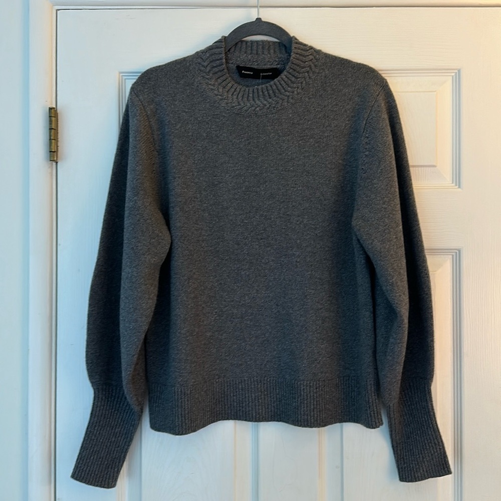 Proenza Schouler Cashmere Balloon Sleeve Sweater - SZ M - NWT